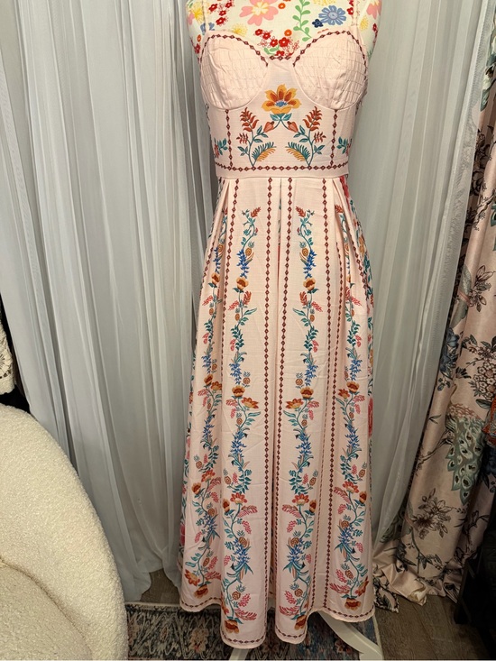 Brand Unknown Dresses & Skirts - Floral Blush Pink Maxi Dress